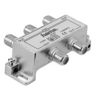 Hama CATV Splitter, 4 Way (00044125)